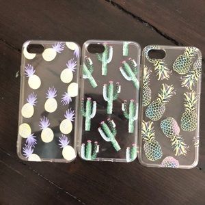 Bundle of 3 tropical phone cases